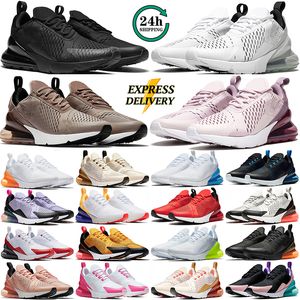 Scarpe da corsa da uomo Triple White Black da donna 270 270s Barely Rose Photo Blu University Gold Rosso Verde Light Bone Scarpe da ginnastica da uomo per sport all'aria aperta