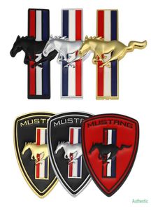 Car Stickers Emblem Badge Racing Trunk Decal for Mustang Shelby GT 350 500 Cobra Mondeo MK Focus 2 3 F-150 Fiesta Kuga3932777