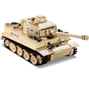 WW2 Military 995pcs Panzer German king Tiger Tank Building Block Assault Soldier Army Model Figures Bricks Children Gifts Toys Q062492027