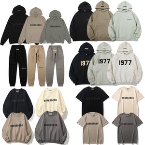 Tasarımcı Hoodies Erkek Hoody EssentialShoodie Kazak Uzun Kollu Kapşonlu Jumper Kadınlar Essentialsweathirts Yansıtıcı Giyim Sokak Giyim Üstleri