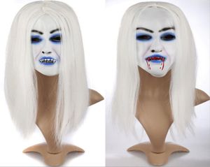 Cosplay Peroga Scary Mask Banshee Ghost Halloween Costume Akcesoria Costume Party Party Maski 4281563