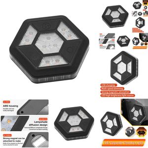New New New Warning Lights COB Roof Atmosphere Reading Suction LED Car Trunk Night Magnetic Light Q8y6