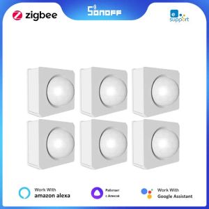 Kontrol Sonoff SNZB 03 Zigbee Hareket Sensörü Kızılötesi İnsan Dedektörü Ewelink Akıllı Hareket Sensörü Zbbridge Alexa Google Home ile Çalışma