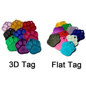 Leads 100 Stück Pfoten-Katzen-ID-Tags, individuelle personalisierte Haustier-ID-Tags für Katzen, Namensschild, individuelle Katzen-ID-Tags für kleine Hunde, Lasergravur