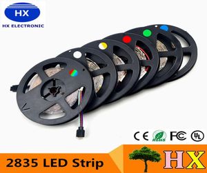 SMD 2835 RGB LED Strip light 300LEDs 5M New Year String Ribbon lamp More Brighter than 3528 3014 Lower 5050 5630 Tape9834483