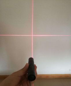 Fadenkreuz-Lasertaschenlampen-Messung, Laser-Taschenlampen-Fadenkreuz-Positionierungslichtmarkierung6132707