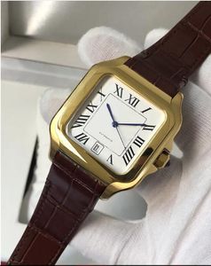 Мужские часы Best Version Watch дизайнерские часы из нержавеющей стали 904 механические автоматические водонепроницаемые мужские часы с сапфировым стеклом Кожаный ремешок для часов