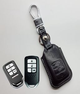 Leder Schlüsselanhänger Hülle für Honda Civic 2020 Accord Pilot Autoschlüsselhalter Shell Tasche Geldbörsen Schlüsselanhänger Schlüsselanhänger Honda Auto accesso6608491