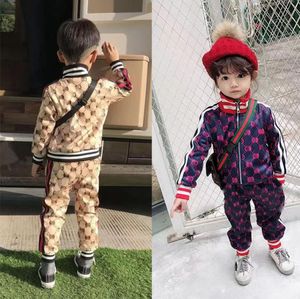 Mode Kinder Designer Trainingsanzug Sets Luxus Druck Brief Jacken Jogger Casual Sport Stil Sweatshirt Mädchen Jungen Kleidung Suitabl9317956