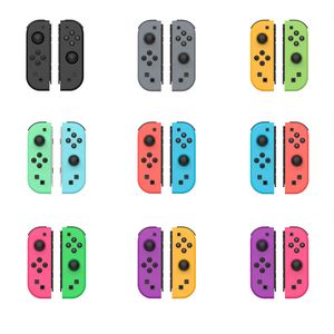 Interruptor de fornecimento direto da fábrica Joy Con Game Controller Controle remoto sem fio Gamepad Joystick Handle para NS Switch JoyCon Console com caixa de varejo