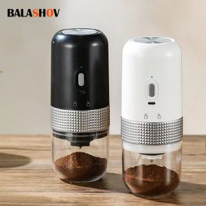 Ferramentas Greador de café elétrico portátil Charge de carga USB Core Home Coffee Beans Pulverizer Grinder Kitchen Tool Coffee Acessórios