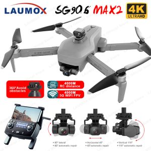 Drones ZLL SG906 MAX2 Drone 4K Professional Camera Laser Obstacle Avoidance 3Axis Gimbal SG906 Max 5G WIFI GPS RC Quadcopter Dron