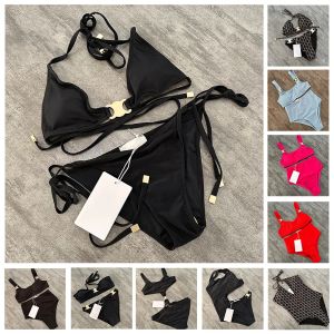 Kvinnor Bikini Designer Swimwear Ladies Swimsuit Cel Designers Tvåbitar baduppsättningar Girls Beach Clothing Summer Brand Swim Suit FZ1-8 CXD2401251