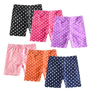 Algodão crianças meninas shorts calças para 3-10 anos crianças cuecas anti-desbotamento moda shorts meninas boxer briefs calças curtas praia 240228