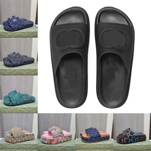 Scarpe firmate Pantofole nuovo stile Donna Uomo Sandalo di lusso Scivolo Macaron Fondo spesso antiscivolo Fondo morbido Moda G Pantofola Donna Indossare Classici da spiaggia Infradito