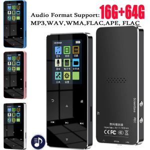 Högtalare 80 GB MUSIK MP3 -spelare Hifi Lossless Sound BluetoothCompatible 5.0 MP3 Student Walkman med högtalare 1,8 tum Färgpekskärm