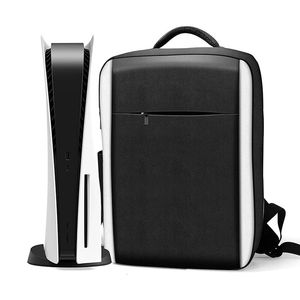 Mochila portátil adequada para console de jogos, saco de armazenamento, à prova de choque, proteção à prova d'água, bolsa de ombro, acessórios de host 240221