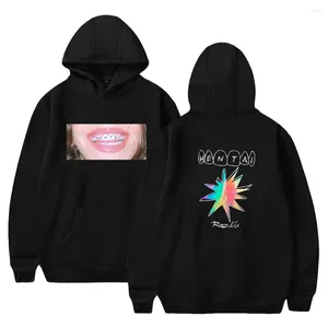 Men's Hoodies Rosalia Merch Hoodie Women Men Y2K Hip Hop Streetwear Fashion Sweatshirt Hoody MOTOMAMI HENTAI Pockets