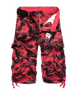 Kamuflaż luźne krótkie krótkie spodnie Summe Summer Camo Short Spodnie Homme5337984
