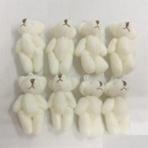 2024 Animali di peluche ripieni Interi 60 pezzi Kawaii Piccoli orsacchiotti di peluche ripieni di peluche 4 5 cm Giocattolo Teddy-Bear Mini Bear Ted Toys Regalo di nozze Dhtei