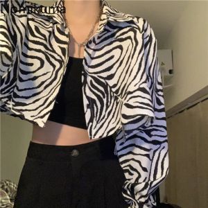 Jackets Summer Coat Moman Cloth Fashion Fashion Sexy Leopard Tops 2023 ROPA MUJER MANAGEM LONGA HARAJUKU JACETAS CUIMAS CUIMAS Y2K