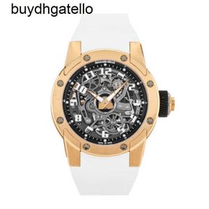 Richarsmill Watch Top Clone Swiss Mechanical Movement RM63-01 Hands Automatic Rose Gold Mens 42mm Watch RM63-01 AO RG