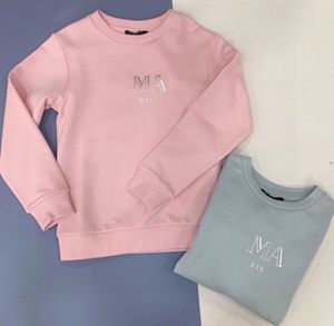 Fashion Children letter printed sweatshirt Designer kids long sleeve casual pullover 2024 spring boys girls loose sports tops S1130