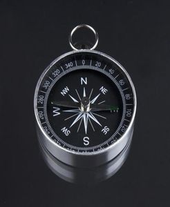 Pocket Mini Camping Camping Compasses Lekkie aluminiowe aluminiowe na zewnątrz Kompas podróży nawigacja dzika narzędzie przetrwania Black9151837