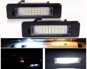2pcsset Felbil LED -registreringsskylt LED -ljuslampa 12V Vit 6000K för BMW E39 E60 E82 E90 E92 E93 M3 E39 E60 E70 X5 E60 E615832226