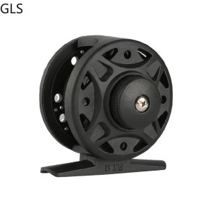 Reels 1BB High Quality Ultra Lightweight Fly Fishing Reel Black/Dark Green Gear Ratio 1.1 Freshwater Ice Fishing Wheel