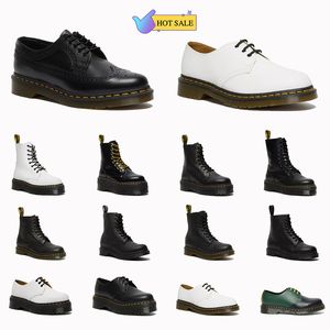 Doc Womens Designer Boots Platform Martin Boot Og Orijinal 2976 Mono Deri Chelsea Kadın Dr Klasik 8 Eyes Öngen Dayanıklı Esnek Taban Topuk-döngü Loafers Ayakkabı