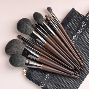 OVW Pro Set di pennelli per trucco Ombretto Fondotinta in polvere Eyeliner Ciglia Labbra Pennello per trucco Kit di strumenti di bellezza cosmetica 240220