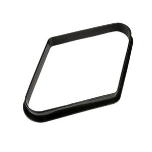 9 bollar Professionella biljardar Triangel Racks slitstyrka Black Sports Plast Practical Accessory Smooth Pool Table Dålig 240219