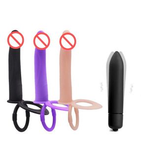 10-Gang-Vibrations-Doppelpenetrations-Strapon-Analdildo-Vibrator-Silikon-Strap-On-Penis-Anus-Plug-Erwachsenes-Sexspielzeug8443240