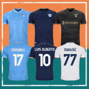 Maglie da calcio 23/24 Lazio IMMOBILE 2023 10° SERGEJF.Maglia ANDERSON Maillots De Foot LUIS ALBERTO J.CORREA PEDRO LAZZARI PEDRO ROMAGNOLI Divisa da calcio