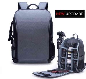 Po Shoulders Backpack Waterproof Nylon Case fit 156quot Laptop Bag w USB Port for SLR Pography Lens Tripod AA2203249976546