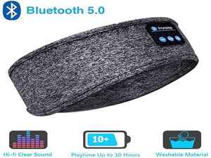 Uyku Kulaklıkları Kablosuz Bluetooth Sports Head Band Kulaklıkları Kablosuz Müzik Uyku kulaklıkları Egzersiz JoggingMedations5690187