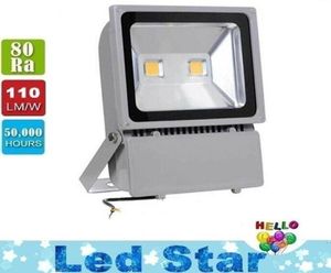 100W 2x50W LED Işıklar 9000 Lümenler Süper Parlak Su Geçirmez Açık LED Taşkın Işıkları Warmcold Beyaz AC 85265V6426565