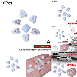 Nuovo Nuovo Nuovo 10/20 Pz Per Tesla Y Modello 3 Center Console di Navigazione Davanzale della Porta Pannello di Rivestimento Fisso Fibbia In Plastica clip 10/20 Pz V6o0