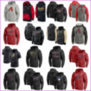 Arizona''diamondbacks'hoodie Men Men Młodzież Olive 2024 Salute to Service Therma Performance Pullover Custom Jersey Baseball Hoodie