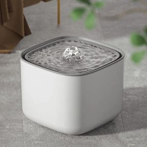 Supplies 3L großer Kapazitäts-Umwälzfilter für Hunde, Katzen, Hunde, Haustierbrunnen, automatischer Wasserspender mit USB-Anschluss für Haustiere