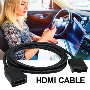 AM Türüne HDMI Kablosu HD Video Video Mikro Adaptör Araba Dijital TV Monitörü GPS Player