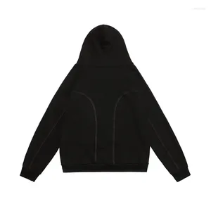 Mens Hoodies Street Clothing Grailz Hoodie Buckle Croped Patchwork Solid Vibe Style Sweatshirt Womens With Taggar