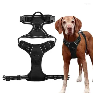 Dog Collars Puppy Harness For Small Dogs No-Pull Pet Adjustable Soft Padded Vest No-Choke Heavy Duty Reflective