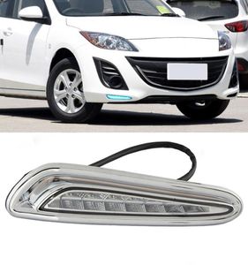 1 par drl luzes diurnas nevoeiro lâmpada sinal de volta amarelo 12v luz do dia para mazda 3 mazda3 axela 2010 2011 2012 20136062639