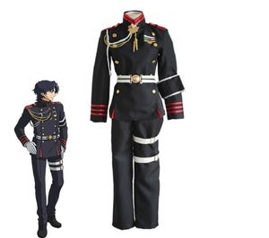 Anime Seraph della fine Cosplay Guren Ichinose Costume Cosplay Owari no Seraph Uniformi militari Abiti Costumi di Halloween Anime 4567045