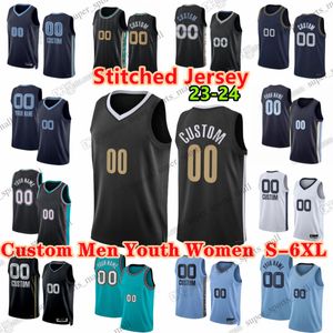 Custom S-6XL 23-24 New Season Stitched Basketball Jersey 12 Ja 36 Marcus Morant 13 Jaren 10 Luke Jackson Jr. Smart Kennard 15 Brandon Clarke 8 Ziaire Williams Jake LaRavia