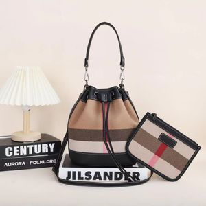 Brand Drawstring Bucket Bag for Women New Shoulder Bag Luxury Purse and Handbag Designer Crossbody Bag Satchel