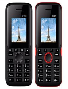 Unlocked Mobile phone 2190 177inch QCIF Screen Dual sim card Classic GSM Cheap Cellphone 20 bluetooth keyboard button phone4494300