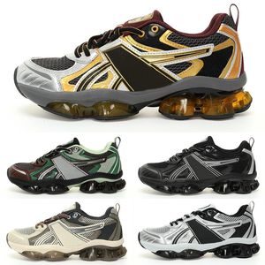 2023 Gel Quantum Kinetic Designer Scarpe da corsa Carbonio Oro puro Seppia scuro Trifoglio Betulla Tortora scuro Grafite Grigio Nero Scarpe da ginnastica sportive da donna da uomo Eur 36-45